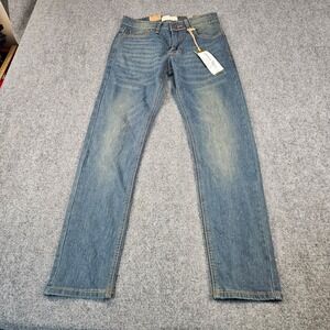 Smith‎ & Mills Mens Stretch Jeans 30x30 Sierra Blue Straight Leg SM-11000224 NWT